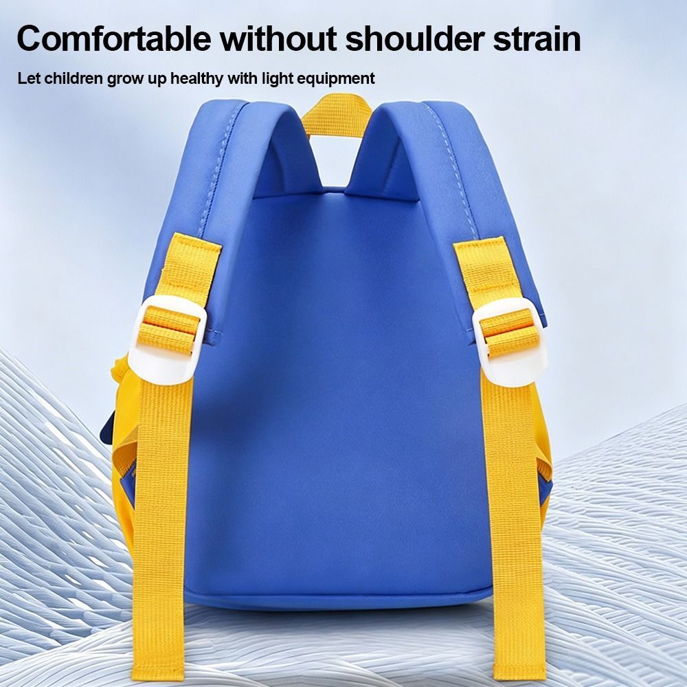 Ba lô mẫu giáo HOBBYIN, Ba lô dành cho trẻ mới biết đi Mini Alleviate Burden dành cho bé trai, Máy xúc hoạt hình dễ thương Ba lô mẫu giáo chống mài mòn chống nước cho trẻ mẫu giáo