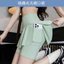 Culottes Quần Ba Điểm Nữ Mùa Hè Mặc Ngoài Váy Tennis Size Lớn Quần Tập Yoga Mỏng