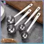 < beartwo > 15 / 30ml Muỗng Cà Phê Inox Muỗng Đo Sữa Cà Phê Đậu Muỗng Tay Cầm Dài Thìa Cà Phê Nướng Dụng Cụ Cà Phê Mới