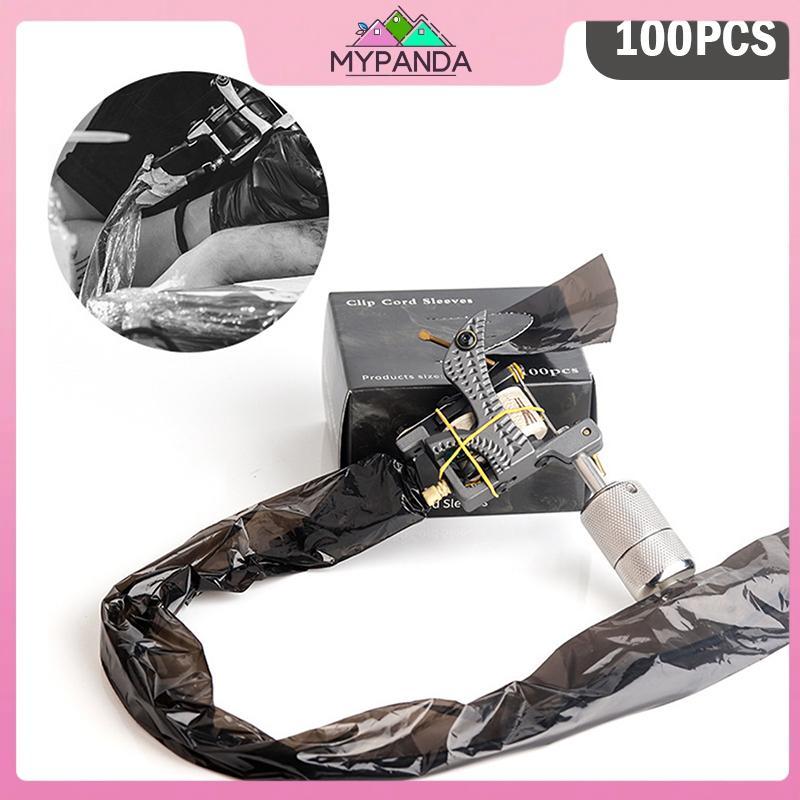 MYPANDA 100 Cái / lốc Máy Phụ Kiện Hình Xăm Dùng Một Lần Kẹp Hình Xăm Dây Tay Túi.
