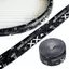 Nhíp 1 Cuộn 500CM Bla Trắng In Hình Tennis Raet Mái Chèo Băng Bảo Vệ Đầu PU Stiers Cho Bãi Biển Pileball Raet Bộ Phận Thể Thao VN