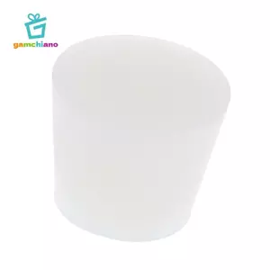 Gamchiano Lab Nút chặn silicon Hình nón Nút chai cho chai Ống kiểm tra màu trắng