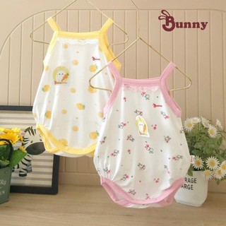 Body 2 dây chất Cotton Modal dáng bí xinh xắn hiệu Bunnybaby cho bé 0-12 tháng  Bubbybaby-GV
