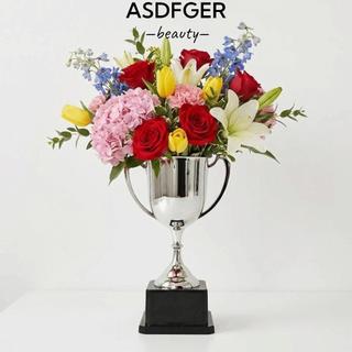 Bình ASDFGER Trophy sáng tạo, hộp đựng hoa đa năng nhẹ, xô trang trí