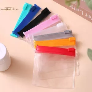 TRTR 20 Chiếc Có Thể Tái Sử Dụng Dây Kéo Thuốc Túi Du Lịch Di Động Mini Nhỏ Med Tổ Chức Chống Thấm Nước Nhẹ Cho Thuốc Hàng Ngày VN