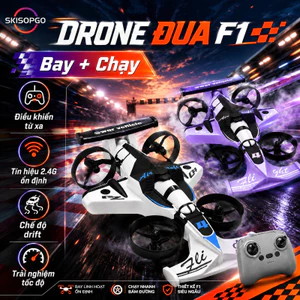 【SKISOPGO】Máy Bay Điều Khiển Từ Xa 4 Bốn Trục Đồ Chơi,Đa Năng Trên Bộ Và Trên Không,Quà Sinh Nhật Cho Trẻ Em