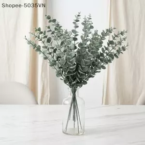 {AKIN} Hoa giả khuynh diệp Nhìn khô đích thực cho mái hiên đám cưới ngoài trời Sân vườn treo {a}
