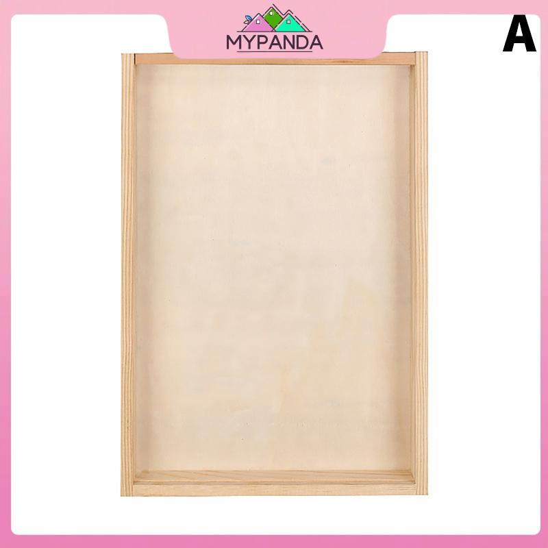 Bảng trưng bày nghệ thuật làm móng tay chống bụi phong cách cổ điển MYPANDA Bảng màu móng tay bằng gỗ nguyên khối Công trình tối giản Màn hình trang sức làm móng tay.