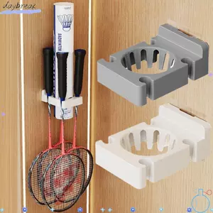 Móc Dính DAYBREAK Cho Vợt Cầu Lông, Dễ Dàng Lắp Đặt Giá Để Đồ & Trưng Bày Đa Năng, Tạm Biệt Với Máng Cỏ Treo Tường / Vợt Bóng Vợt Giá Đỡ