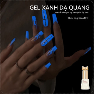 Miss Gooey Sơn móng tay dạng gel phát sáng trong bóng tối mùa hè 2026 mới Thời thượng và lấp lánh