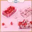 POWER Ins Love Heart Shape Push Pins An toàn Màu Push Pin Cork Board Thumb Ta Wall Pins Trường Văn phòng phẩm Vật tư đóng sách văn phòng.