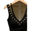 Thâm Quyến Nam Nữ Pháp Cổ Chữ V Thiết Kế Phù Hợp Với Áo Vest Sling Hot Girl Phong Cách Đen Top 5.26