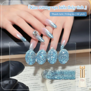 Miss Gooey Gel làm sáng da mặt Summer Glass Sea Rhinestone mới Sản phẩm bán chạy nhất năm 2026: Làm sáng da trong suốt như băng và lấp lánh.