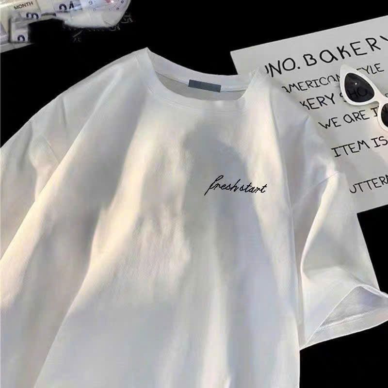 Áo phông unisex form rộng cotton su họa tiết chữ kí siêu đẹp, thời trang cá tính - thoitrangthubio