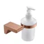 Bộ phụ kiện phòng tắm GESSI của Ý, toàn bộ bằng đồng mạ vàng hồng, bao gồm giá đựng khăn giấy, giá treo khăn, phụ kiện p