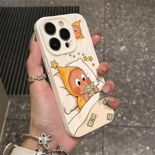 Ốp lưng iPhone 17 16 15 14 13 12 11 Pro Max X XR Max 7 Plus Dễ thương đọc sách ngôi sao tiểu nhân điện thoại trường hợp