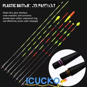 ICUCKO 1 Phao Điện Tử, Cảm Ứng Đèn LED Siêu Nhạy Cảm Câu Cá Thông Minh Phao, Nóng Dạ Quang Siêu Sáng Cắn Móc Thay Đổi Màu Sắc Ban Đêm Câu Cá Hàng Đầu Câu Cá Đêm