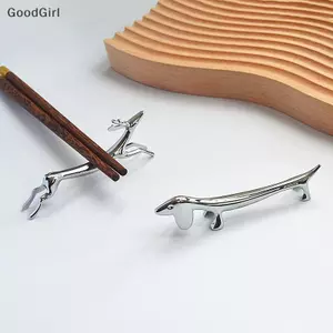 Dao kéo kim loại Ra, Giá đỡ chopsti hình hươu, Giá đỡ chopsti hợp kim kẽm, Bộ đồ ăn, Phụ kiện gia đình và nhà bếp Ra VN