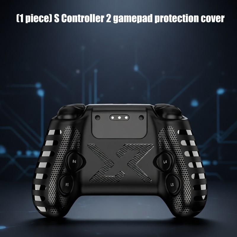ZYARUKO Bộ điều khiển chơi Game Vỏ chống trầy xước TPU cho bộ điều khiển hơi nước 2026 Vỏ bảo vệ tay cầm trò chơi