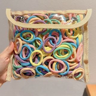Merad Màu Cà Phê Cao Su Co Giãn Cao Su Đầu Dây Buộc Tóc Tóc Dây Buộc Tóc Không Quấn Tóc Thẩm Mỹ Viện Dây Cao Su Mũ Đội Đầu 5.28