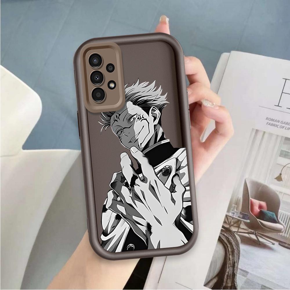 Ốp Lưng Cho Samsung A13 A23 A33 A32 A52 A52S 4G 5G Hoạt Hình Silicon Nghệ Thuật Mềm Ốp lưng TPU Jujutsu Kaisen Cool Boy Angel Eye Ốp Lưng Chống Sốc
