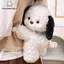 Tweeduj Túi đeo chéo mèo sang trọng dễ thương Túi đeo vai cho chó mềm Nhẹ có dây đeo có thể tháo rời Túi động vật thêu cho nữ Quà tặng VN