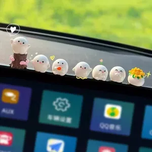 {Nhóm nhóm nhỏ} Dòng chữa bệnh Phụ kiện nội thất ô tô Đồ trang trí Bảng điều khiển trung tâm ô tô 2025 Phong cách mới Người ảnh hưởng Xe nữ thần 26.3.22