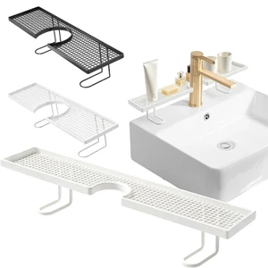 Giá lưu trữ chậu rửa phòng tắm Kệ sắp xếp thực tế để chăm sóc da và sắp xếp trang điểm