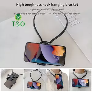 Giá đỡ Ne có thể đeo rảnh tay Giá đỡ điện thoại lười Giá treo đa năng cho 15ProMax Samsung GoPro Do Station Braet [mới]