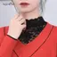 AqToCna Nữ Cổ Giả Ren Trắng Hoa Có Thể Tháo Rời Cổ Giả Áo Sơ Mi Có Thể Tháo Rời Cổ Dây Buộc Áo Len Trang Trí AqToCna