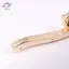 HFTOY Kim Loại Xoay Lo Túi Phần Cứng Hình Trái Tim DIY Bền Túi Dệt Xoắn Lo Xoay Lo Màu Vàng Túi Khóa Phụ Kiện ~