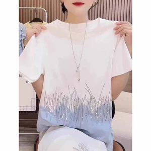 Áo thun ngắn tay dáng rộng mùa hè phiên bản Hàn Quốc mới thời trang áo thường ngày dành cho nữ
