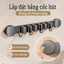 Kẹp chổi cây lau hút chân không, lực hút cực mạnh, chống thấm nước, không hỏng tường, đa năng