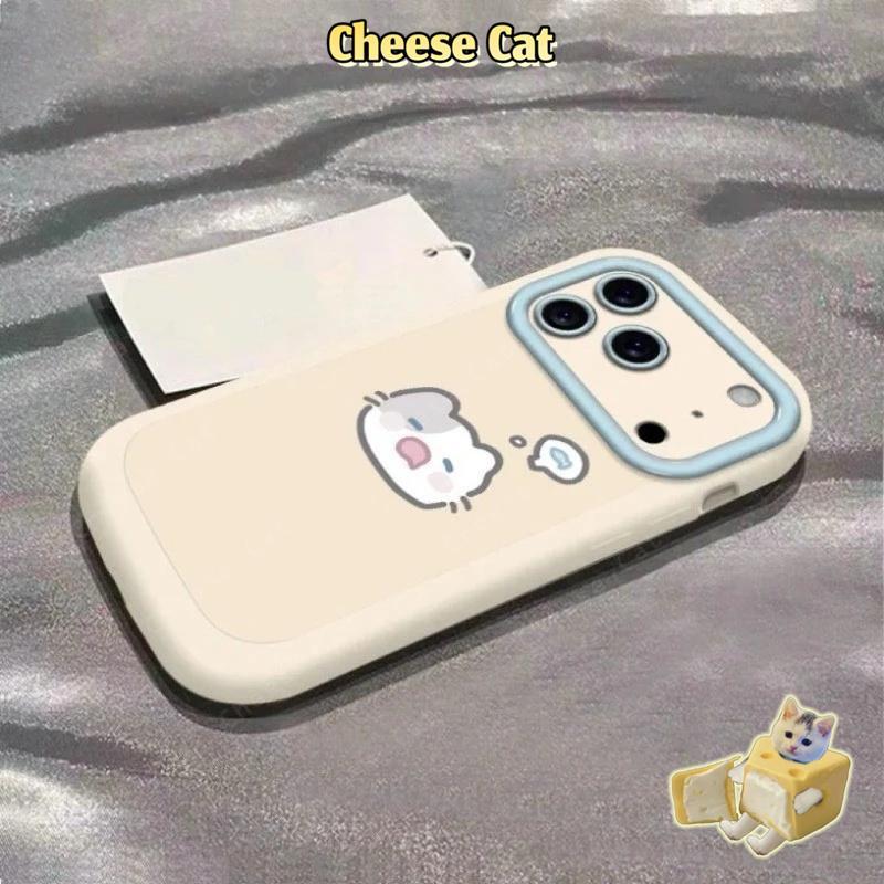 Ốp điện thoại cặp đôi cá mèo con dễ thương cho iPhone 17 Pro 16 15 14 Plus 13 Pro Max 12 11 Xs Max XR 7Plus