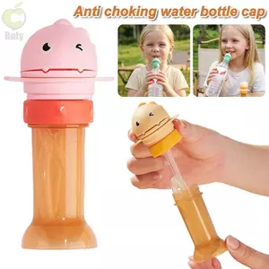 Nắp chai chống rung ROLY, Thiết bị nước uống đa chức năng di động cho trẻ em, Phụ kiện chai nước Bộ chuyển đổi nắp chai đa năng
