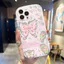 Ốp Lưng Cho OPPO A6 A5X A3 A96 A95 A92 A77S A76 A74 A60 A58 A57 A54 A53 A52 A38 A18 A17 A16 A15 A5 A9 A3S F9 Pro Kem Sóng Cong Cạnh Họa Tiết Bướm NYK282