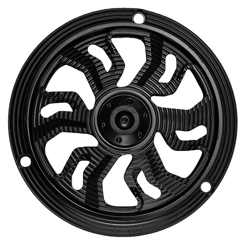 MOTORCYCLE ROTATING QUẠT BÌA Hợp kim nhôm Rỗng Tản nhiệt Sửa đổi Vỏ bảo vệ