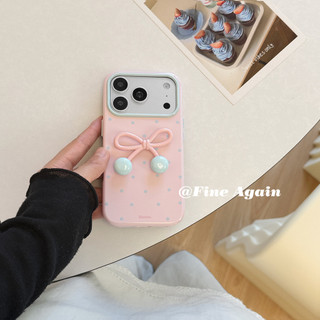 Ốp điện thoại nơ âm thanh nổi toàn màn hình màu trơn sang trọng cho iPhone17 Pro Max 16 15 14 13 Pro Max bảo vệ camera chống sốc chống rơi mặt sau cứng