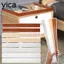 YICA 2 ngăn kéo, Bộ chia hình chữ L DIY có thể cắt được, Tấm nhựa tự dính có thể điều chỉnh bền bỉ Bộ sắp xếp lưu trữ gia đình