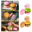 Quạt mini sạc usb BTM ở dạng Hamburger Hoạt động tiếng ồn thấp 9 5Cm Chiều cao tích hợp trong gương cho bạn bè