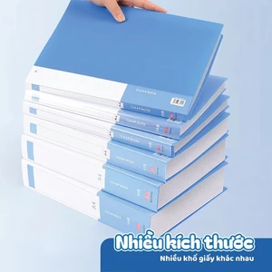 Tệp Đựng Tài Liệu Bìa Lá A4 Chống Thấm Nước, 30 40 60 Lá Với Nhiều Ngăn, Học Sinh Và Văn Phòng Tiện Dụng