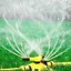 "Vòi Phun Nước Tưới Cây Tự Động 360°, Điều Chỉnh 45-90°, Chất Liệu ABS Bền, Lý Tưởng Mùa Hè."