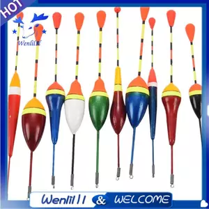 Bộ 10 Phao Câu Cá Phao Phao Phao Trộn Kích Thước Màu Phao Phao Phao pesca Nhẹ Dính Phao