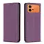 YJD Ốp Lưng Cho Honor 600 Pro Cổ Điển Màu Da Khe Cắm Thẻ Từ Tính Chống Rơi Điện Thoại