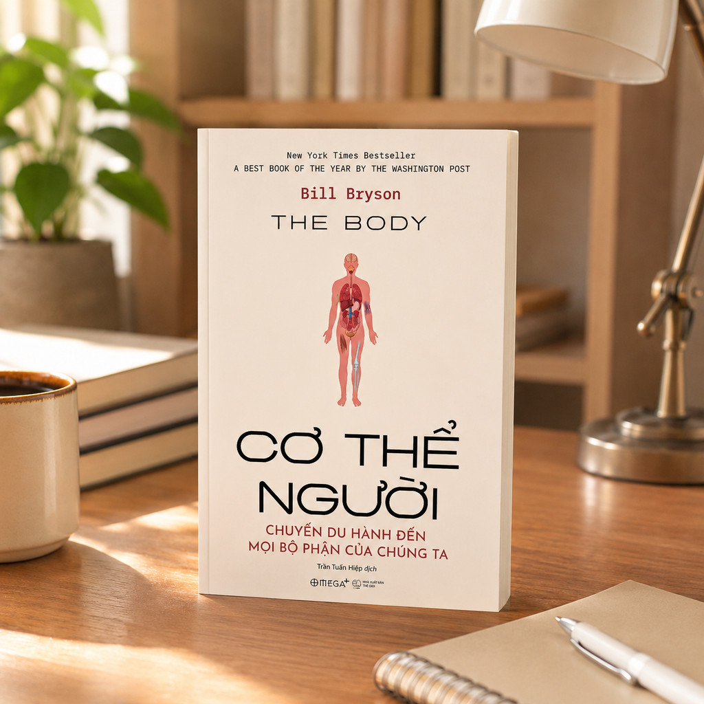 Sách - The Body - Cơ Thể Người - Chuyến du hành đến mọi bộ phận của chúng ta (Omega Plus)