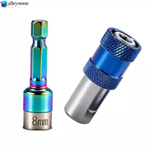Ổ cắm tác động 8mm Cấu trúc chống trượt 65mm Chiều dài mở rộng 6.35mm Chuôi lục giác