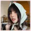 JRP Neerchief Sweet Polka Dot Turban Hàn Quốc Tươi Khăn Nhỏ Mỏng Sọc Tam Giác Tóc Bé Gái JRP