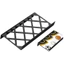 FANIELLAPOWELL Trading Card Risers, Acrylic Black Trading Card Display Riser, Rỗng Thẻ Thể Thao Người Tổ Chức Giá Đỡ Cho Gia Đình Phòng Khách Phòng Ngủ