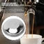 Giỏ lọc bằng thép không gỉ YICA, Giỏ lọc cà phê một lớp bằng thép không gỉ, Giỏ lọc cà phê 51mm có thể tái sử dụng bằng bạc 51mm Sử dụng thương mại
