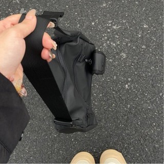 Túi đeo chéo chức năng phong cách Nhật Bản, túi đeo ngực chống thấm nước nylon thông thường, thương hiệu thể thao hợp thời trang, túi thông thường đa năng